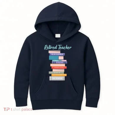 Retired Teacher Kids Hoodie