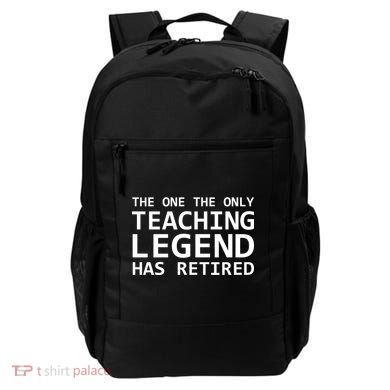 Retired Teacher Legend Backpack