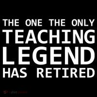 Retired Teacher Legend Backpack thumb 2