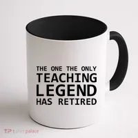 Retired Teacher Legend Coffee Mug thumb 1