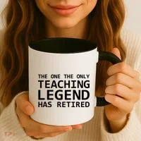 Retired Teacher Legend Coffee Mug thumb 3