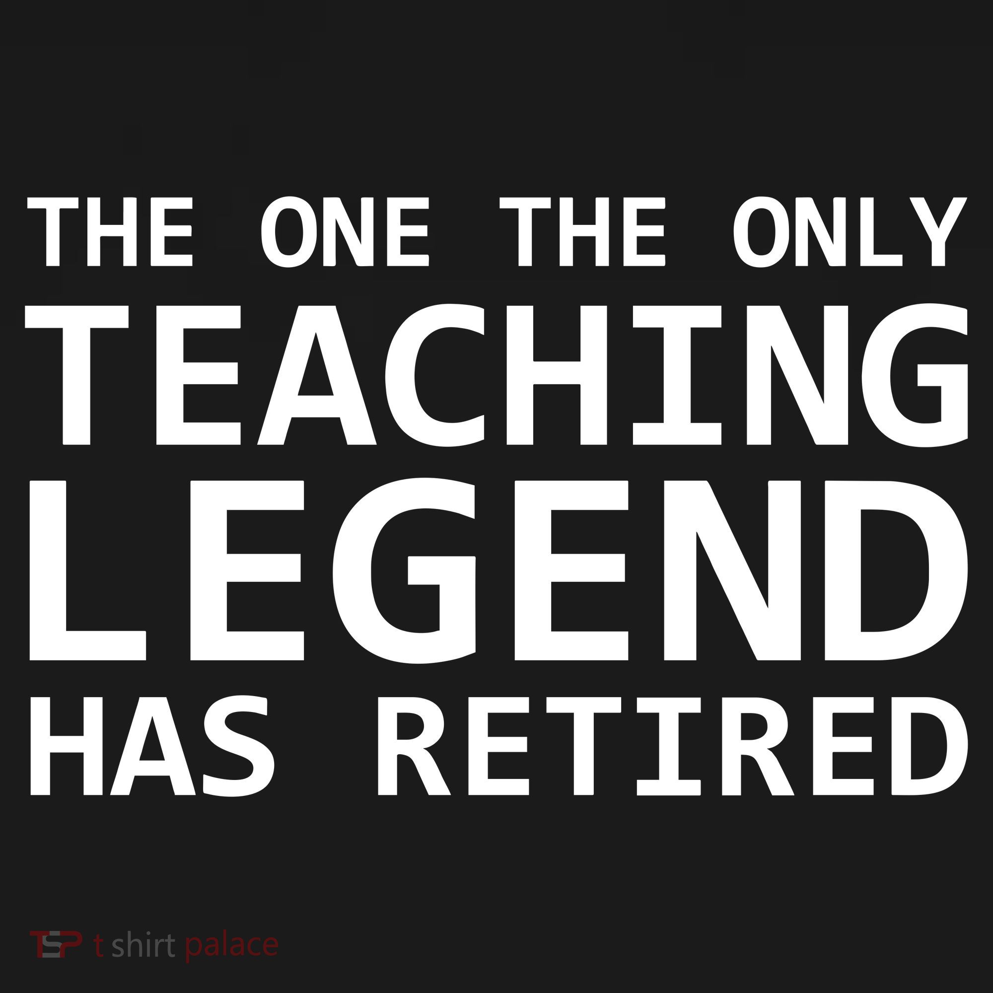 Retired Teacher Legend Dry Zone Grid Polo