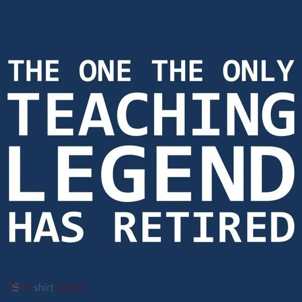 Retired Teacher Legend Bucket Hat