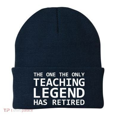 Retired Teacher Legend Beanie