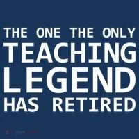 Retired Teacher Legend Coaster thumb 2