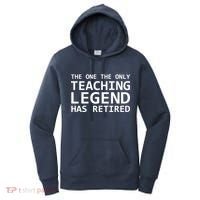 Retired Teacher Legend Women's Hoodie thumb 0