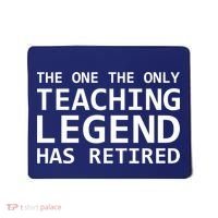 Retired Teacher Legend Mousepad thumb 0