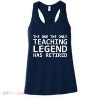 Retired Teacher Legend Women's Tank Top thumb 0