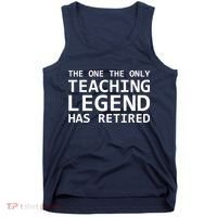 Retired Teacher Legend Tank Top thumb 0