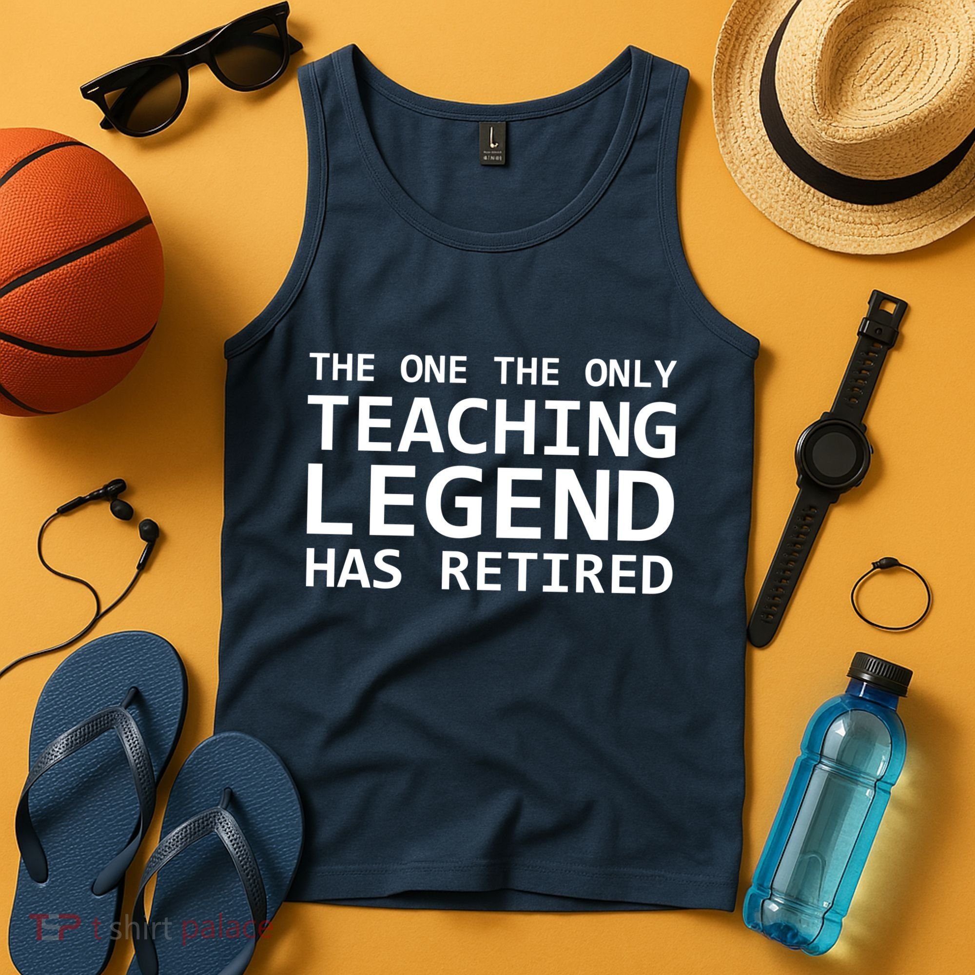 Retired Teacher Legend Tank Top