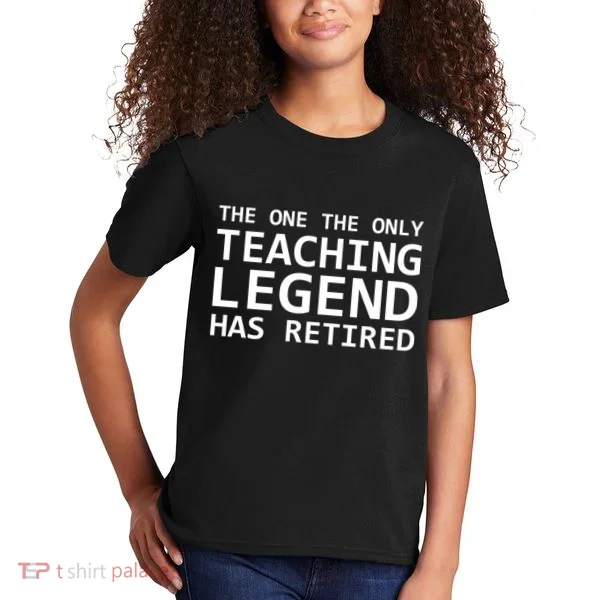 Retired Teacher Legend Kids T-Shirt
