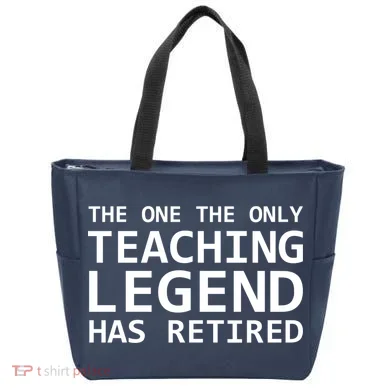 Retired Teacher Legend Tote Bag