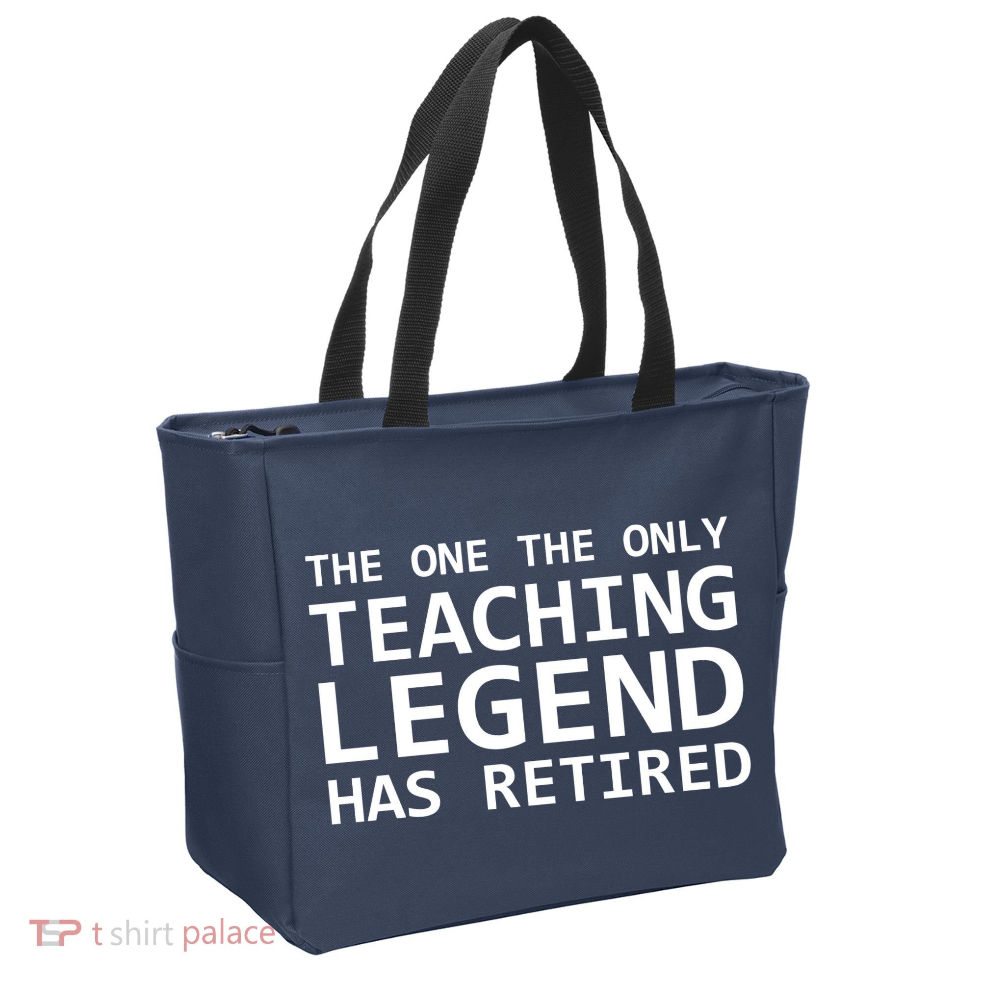 Retired Teacher Legend Tote Bag