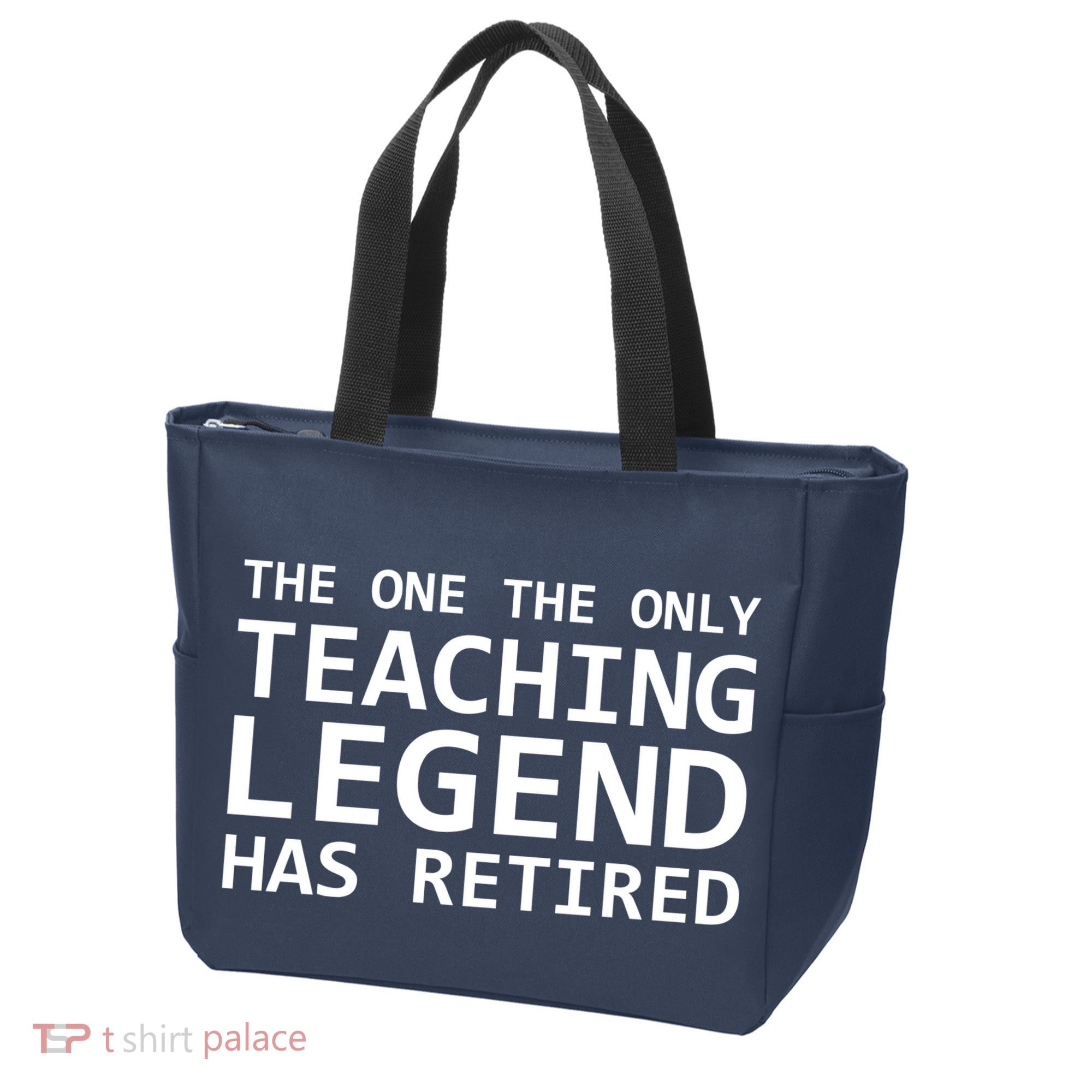 Retired Teacher Legend Tote Bag