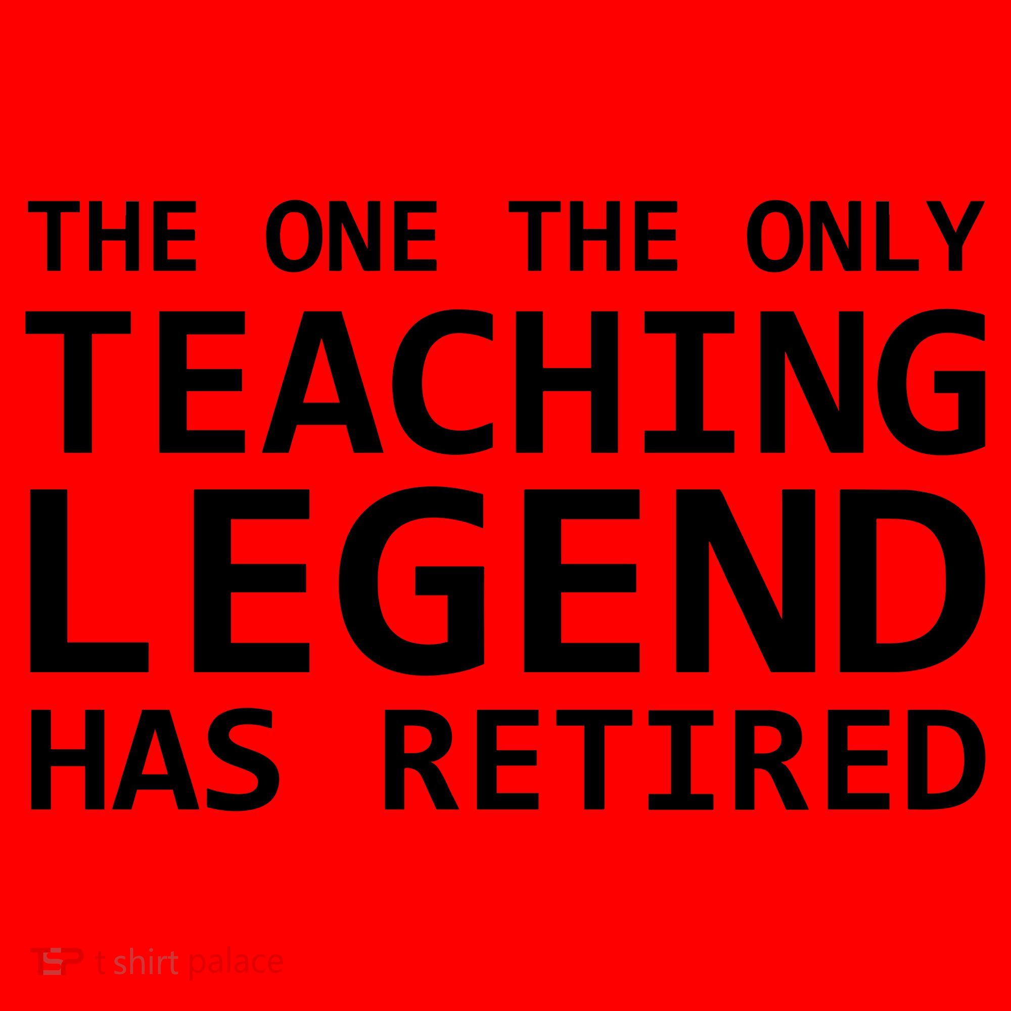 Retired Teacher Legend Santa Hat