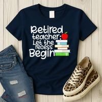Retired Teacher Let The Recess Begin  Women's T-Shirt thumb 3