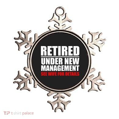 Retired Under New Management Ornament