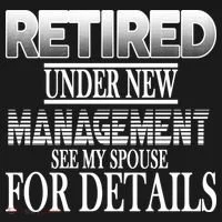 Retired Under New Management Ask Spouse For Details Women's Hoodie thumb 2