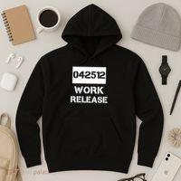Retirement Date Work Release Jail Prison Personalize  Hoodie thumb 3