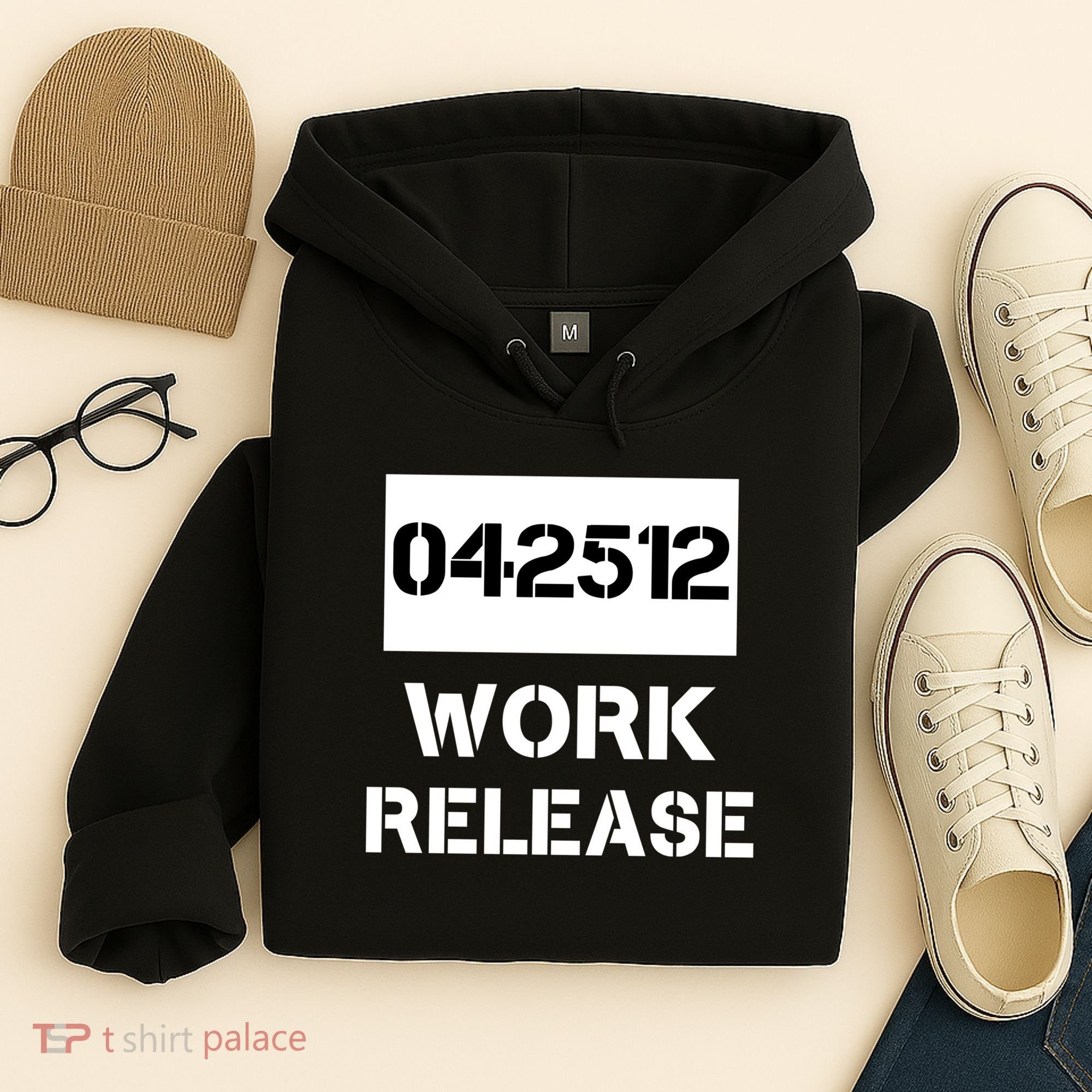 Retirement Date Work Release Jail Prison Personalize  Hoodie