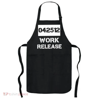 Retirement Date Work Release Jail Prison Personalize  Apron