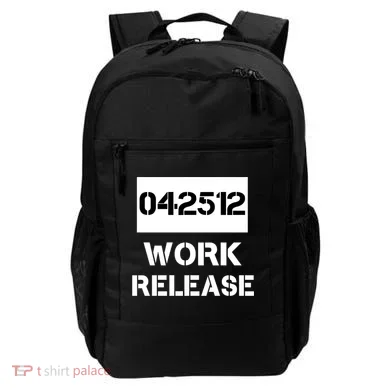 Retirement Date Work Release Jail Prison Personalize  Backpack