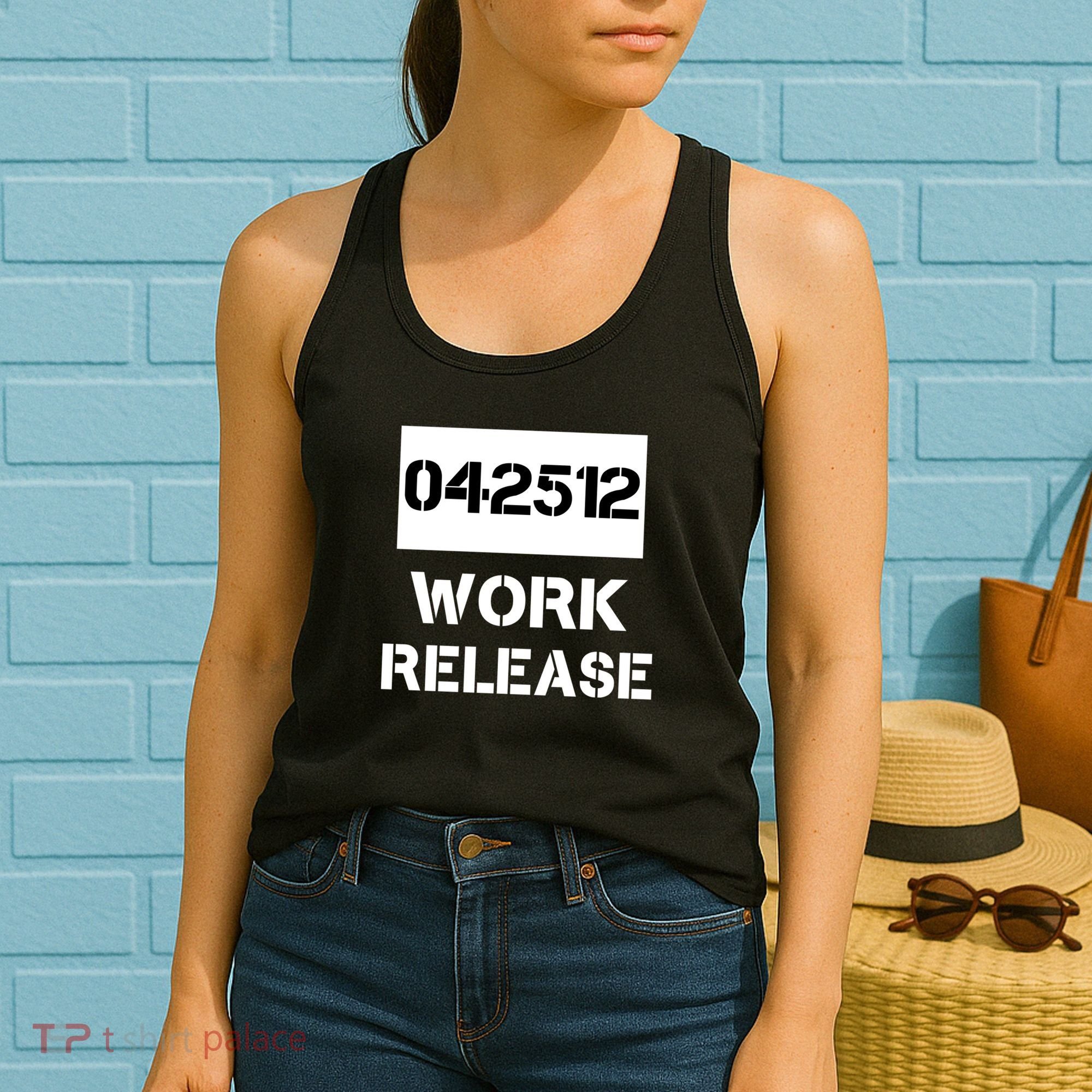 Retirement Date Work Release Jail Prison Personalize  Women's Tank Top