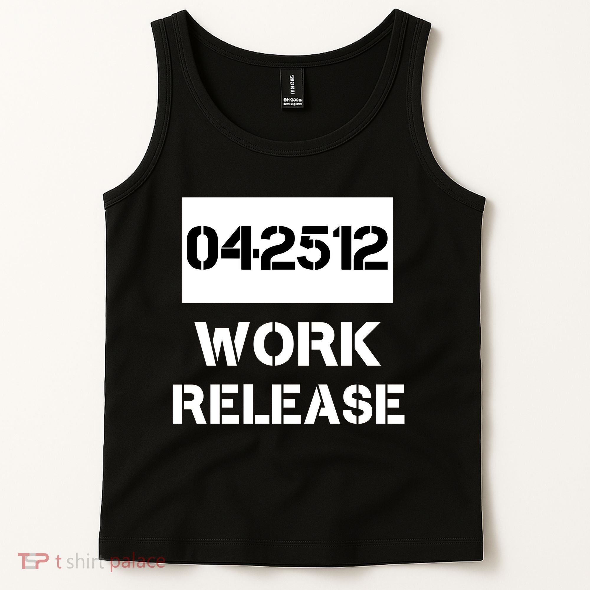 Retirement Date Work Release Jail Prison Personalize  Tank Top