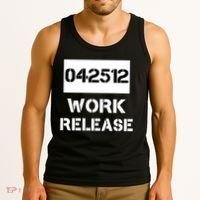 Retirement Date Work Release Jail Prison Personalize  Tank Top thumb 3