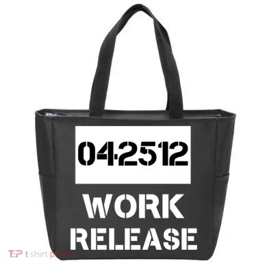 Retirement Date Work Release Jail Prison Personalize  Tote Bag