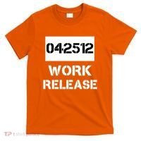 Retirement Date Work Release Jail Prison Personalize  T-Shirt thumb 0