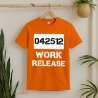 Retirement Date Work Release Jail Prison Personalize  T-Shirt thumb 2
