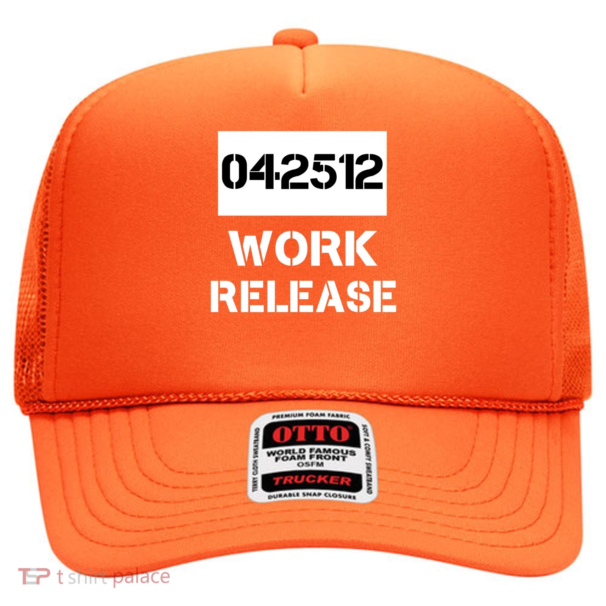 Retirement Date Work Release Jail Prison Personalize  Hat