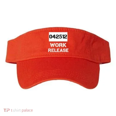 Retirement Date Work Release Jail Prison Personalize  Visor