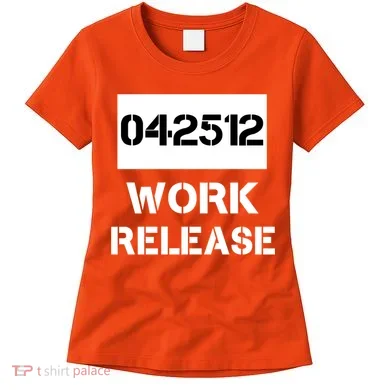 Retirement Date Work Release Jail Prison Personalize Women's T-Shirt