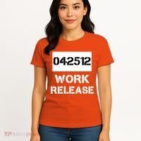 Retirement Date Work Release Jail Prison Personalize  Women's T-Shirt thumb 4