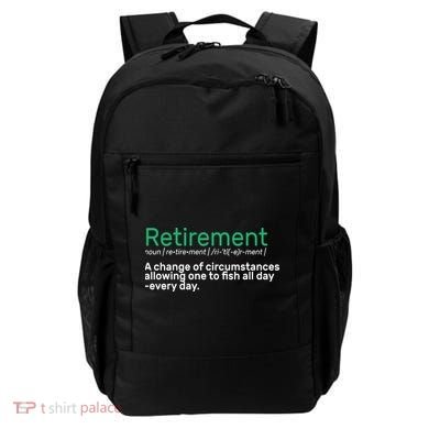 Retirement Fishing Definition  Backpack