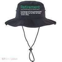 Retirement Fishing Definition  Bucket Hat thumb 0