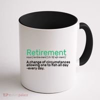 Retirement Fishing Definition  Coffee Mug thumb 1
