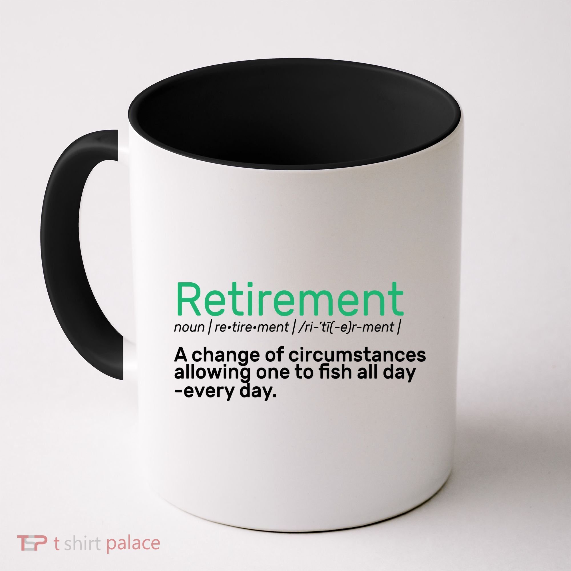 Retirement Fishing Definition  Coffee Mug