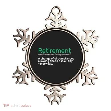 Retirement Fishing Definition  Ornament
