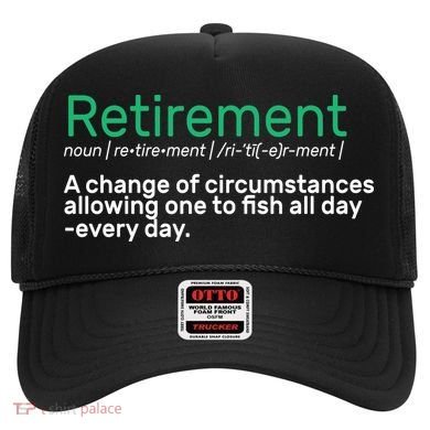 Retirement Fishing Definition  Hat