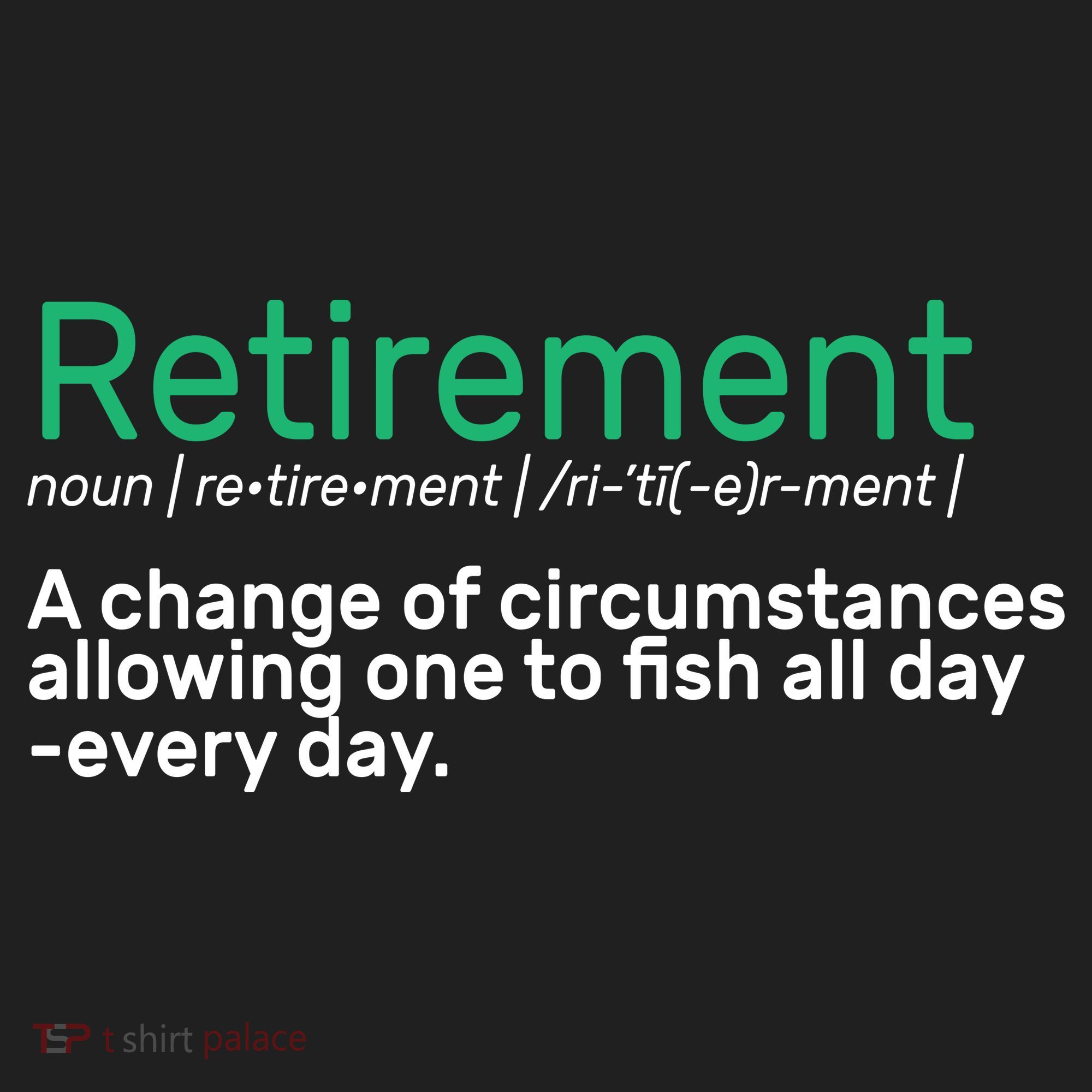 Retirement Fishing Definition  Hat