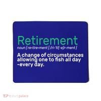Retirement Fishing Definition  Mousepad thumb 0