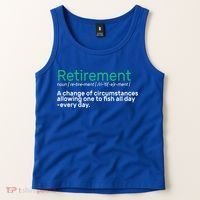 Retirement Fishing Definition  Tank Top thumb 2