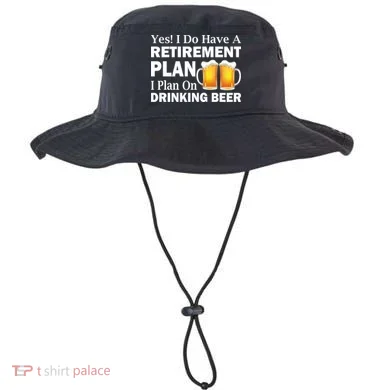 Retirement Plan Drinking Beer Bucket Hat