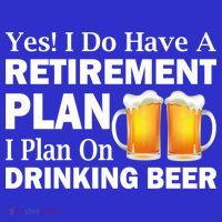 Retirement Plan Drinking Beer Tote Bag thumb 4