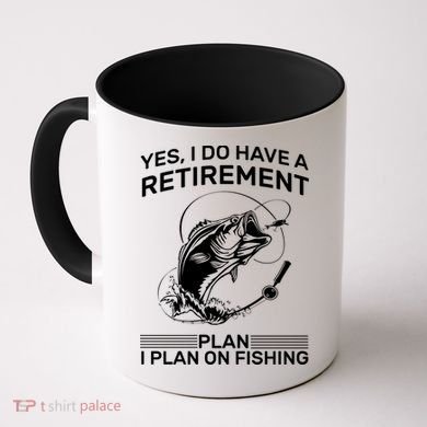 Retirement Plan Fishing Coffee Mug