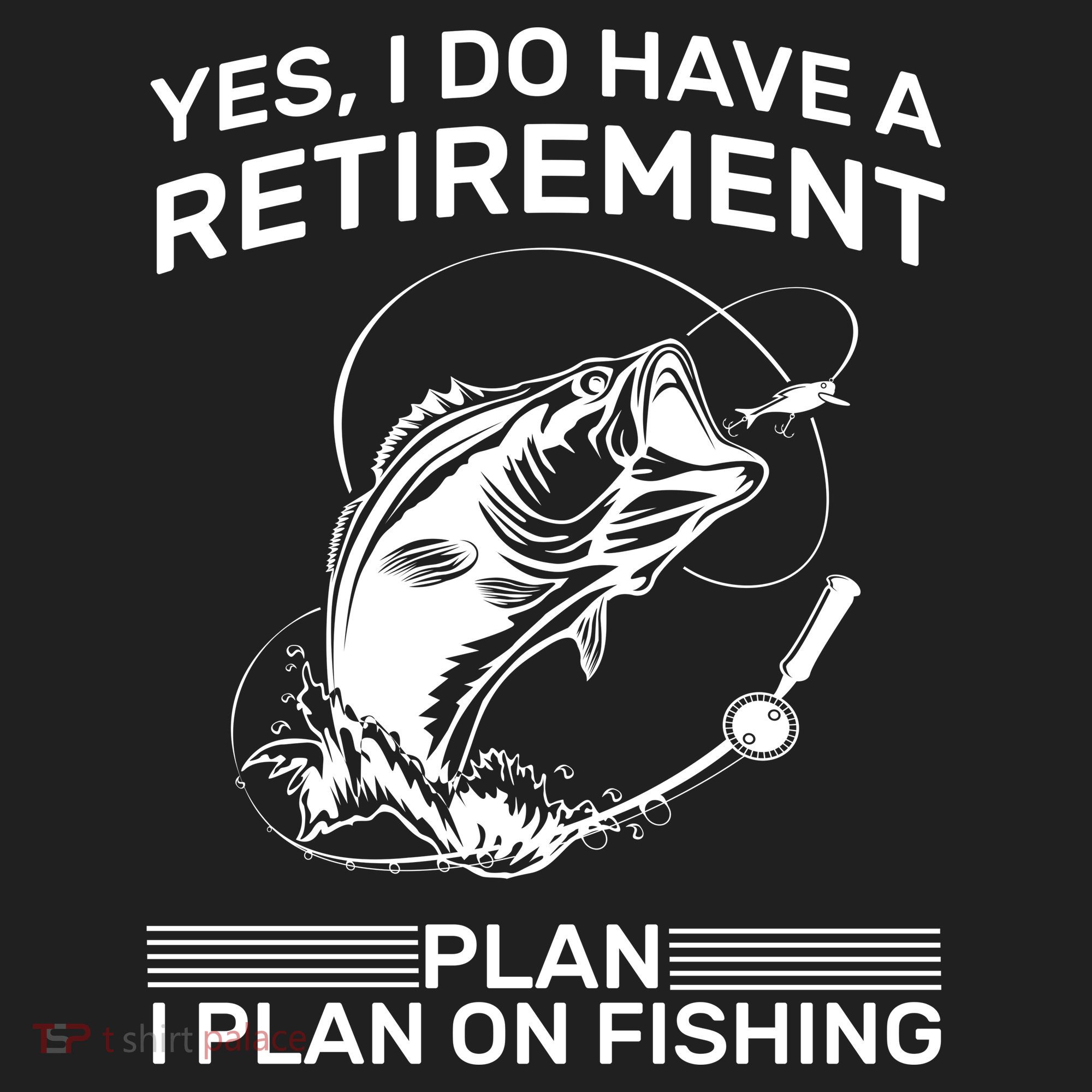Retirement Plan Fishing Tumbler