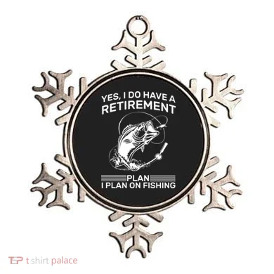 Retirement Plan Fishing Ornament